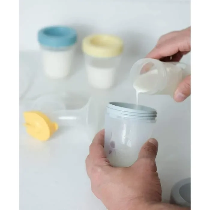 Béaba Portion Set 3 Pots de Conservation Jungle 200ml-1