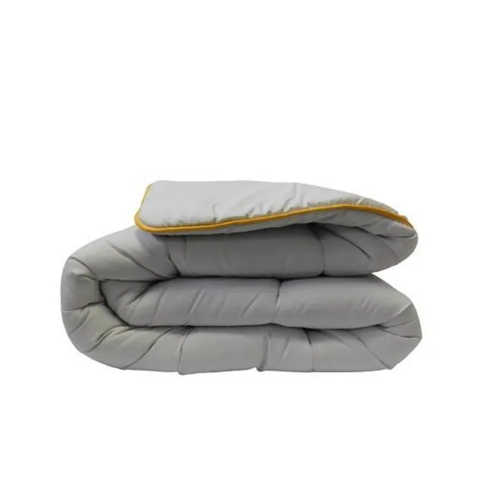 Couette tempérée Gris Clair - 2 personnes 240 x 260 - MI SAISON - MORTREUX-1