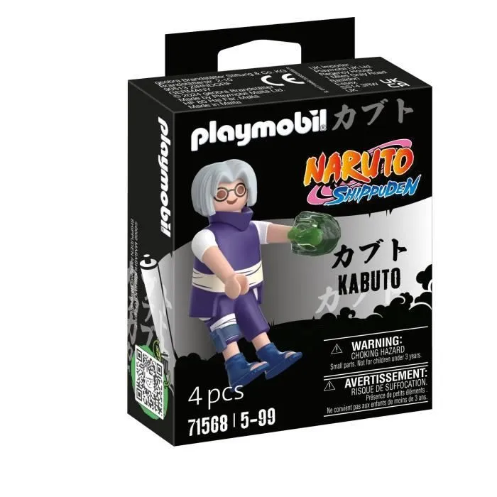 PLAYMOBIL Figurine Kabuto 71568, Naruto Shippuden, Dès 5 ans-3