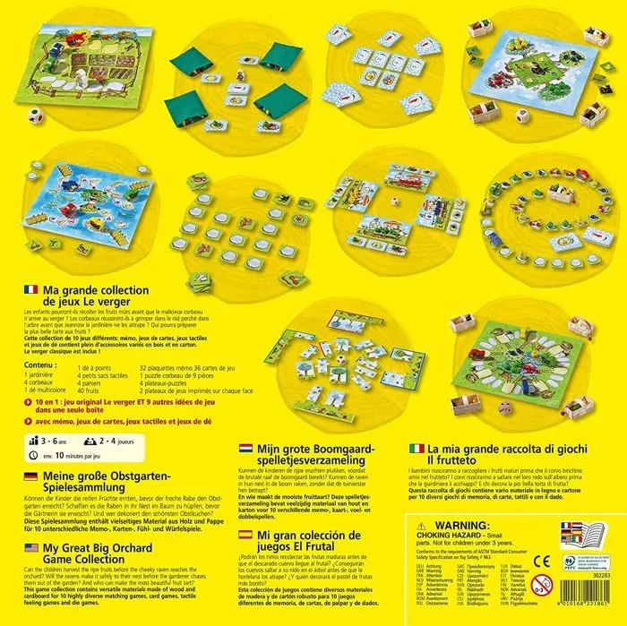 Haba - Grande collection de jeux Le verger-1