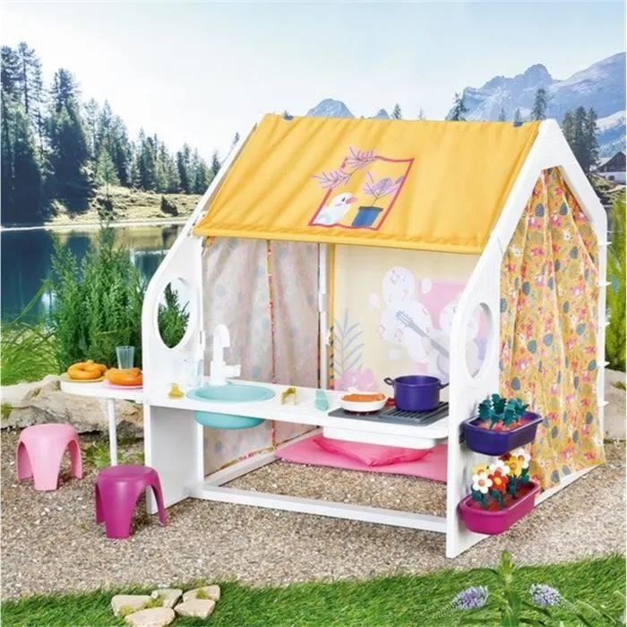 Maison pour poupées - ZAPF CREATION - Baby born - Accessoires sonores et lumineux - 36-43 cm - Intérieur-0