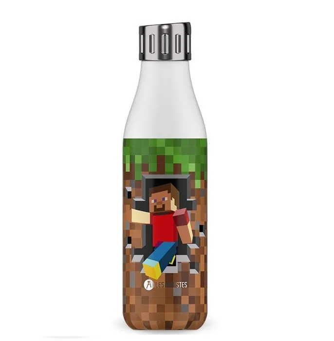 Bouteille isotherme - Les Artistes Paris - Sport Gamer - 500 ml - Inox - Multicolore-1