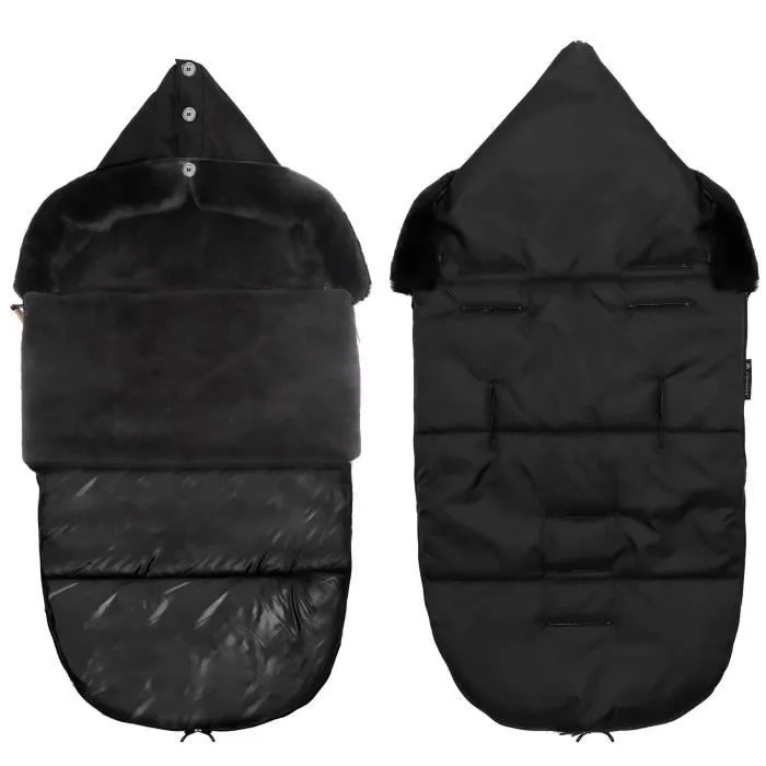 SPRINGOS® Chancelière d'hiver pour poussette, traîneau et siège bébé 40 x 80 cm-1