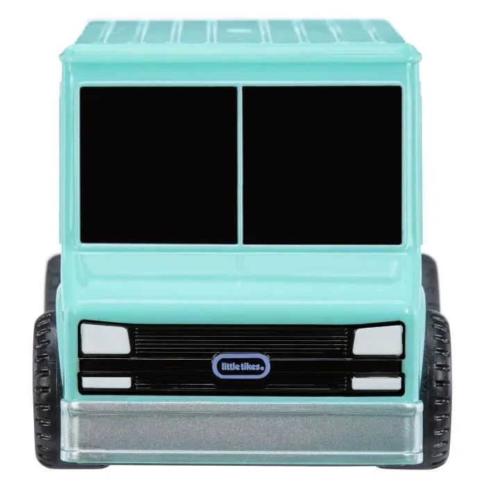 Voiture Little Tikes - Crazy Fast à Rétro Friction - Camion de Glace Bleu pour Enfant de 3 Ans et Plus-2