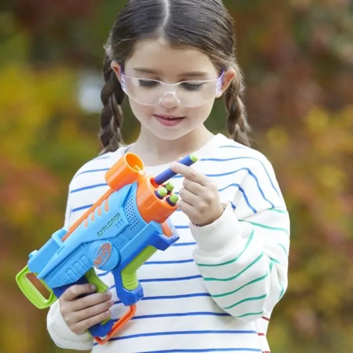 Nerf Elite Junior - NERF - Explorer Easy-Play - 8 fléchettes incluses - Pour enfants à partir de 6 ans-3