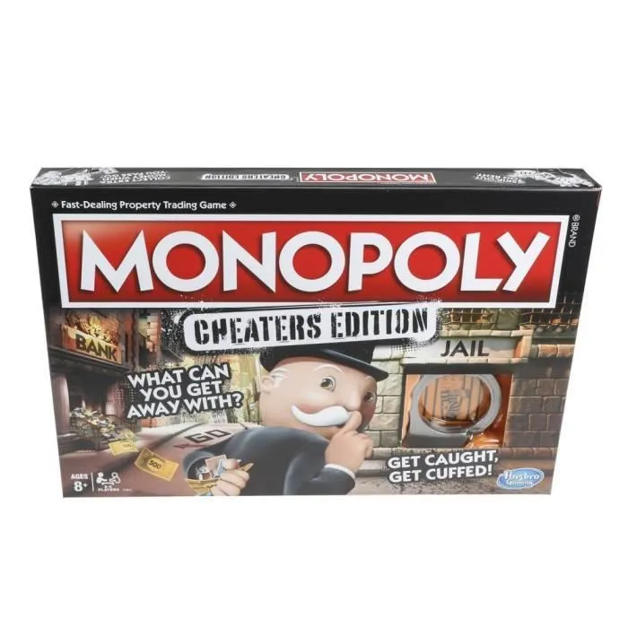Monopoly - HASBRO - Cheaters Edition - Simulation économique - Enfants et adultes - 8 année(s) - 63 pièce(s)-3