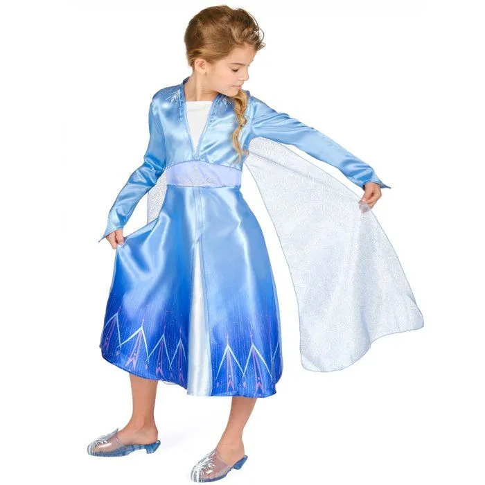 Déguisement Elsa Reine des Neiges 2 classique fille-4