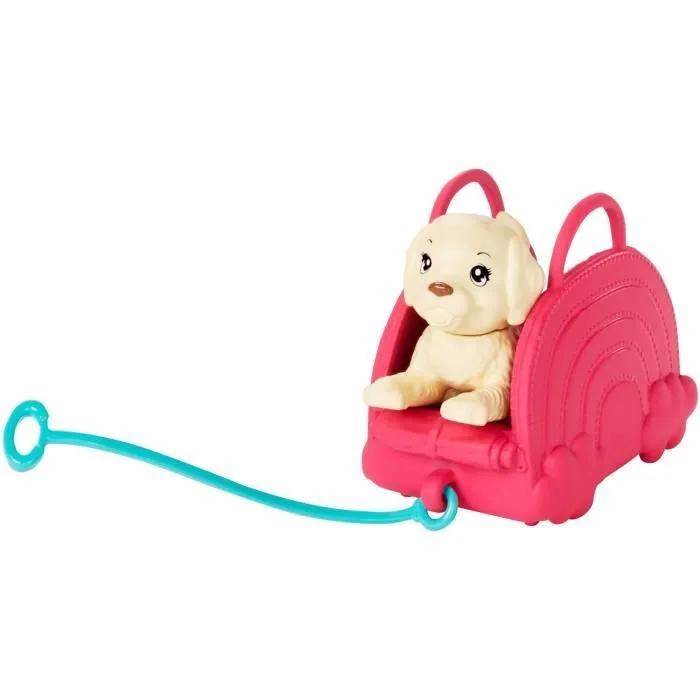Barbie®-Chelsea en Voyage-Coffret avec chiot et accessoires HJY17-1