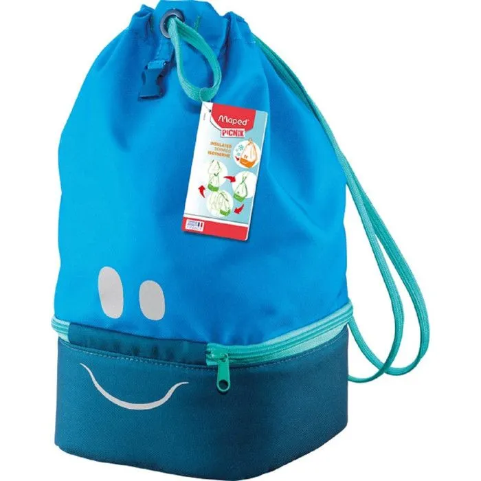 Lunch bag isotherme - MAPED - Picnik Concept Kids - Bleu - Enfant - Synthétique-0