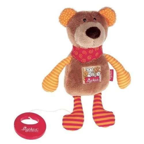 Jouet musical ours SIGIKID 40 357 - Marron - Intérieur - Piles-0