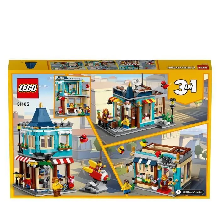 LEGO® Creator - Le magasin de jouets du centre-ville - 554 pièces - Multicolore-1