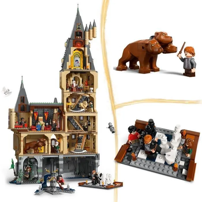 LEGO Harry Potter 76454 Le Château de Poudlard : la Tour Principale - Jeu Garçon 10 Ans-2