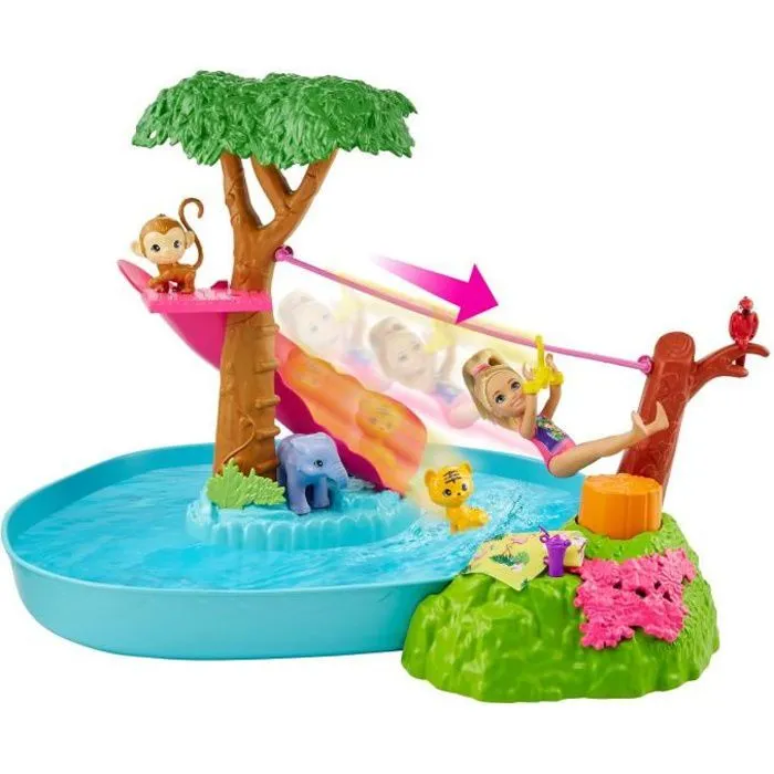 Barbie - Coffret Chelsea Rivière de la Jungle - Dès 3 ans-0