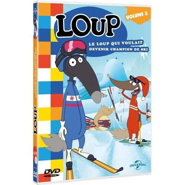 Universal Pictures Loup Volume 3 : Le Loup qui voulait devenir Champion de ski DVD - 5053083229825-0
