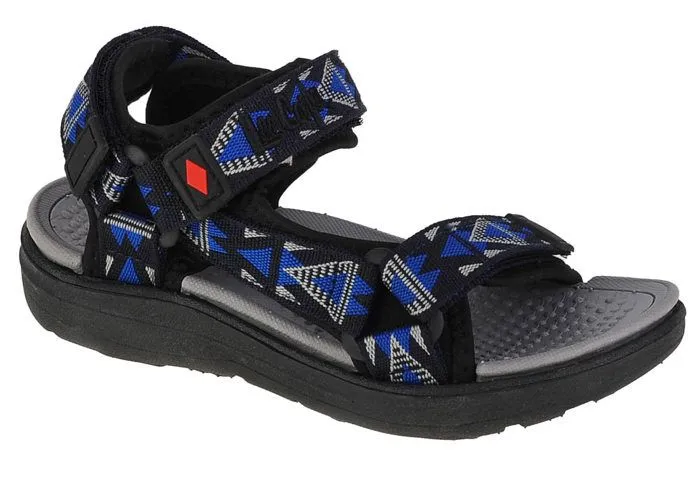 Sandales - Lee Cooper - Bleu marine - Tissu - Scratch - Enfant-0