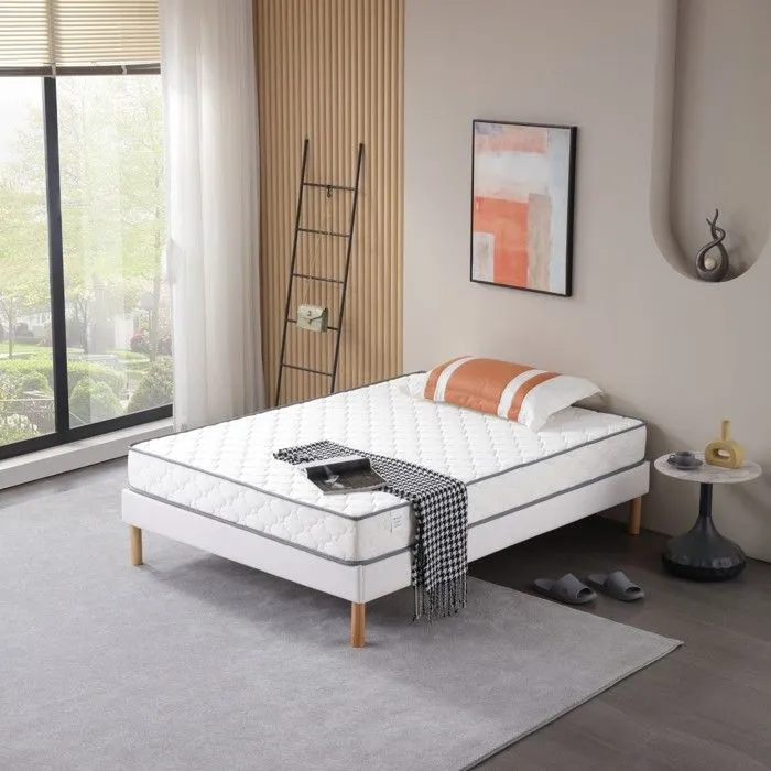 Matelas 90x190 cm Densité 30 kg/m3 - Soutien Ferme et Protégé - MATELAS DOUX REVE-0
