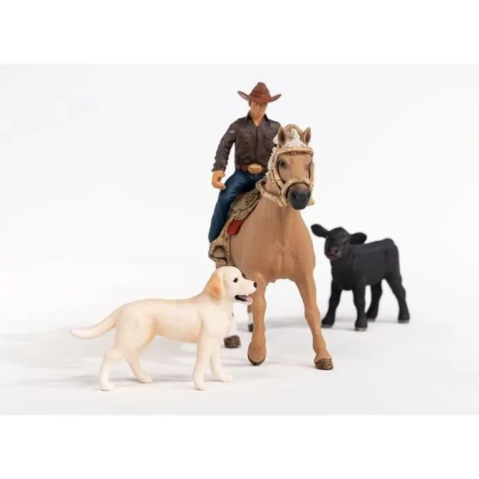 SCHLEICH - Aventures d'équitation Western - 42578 - Gamme Farm World-8