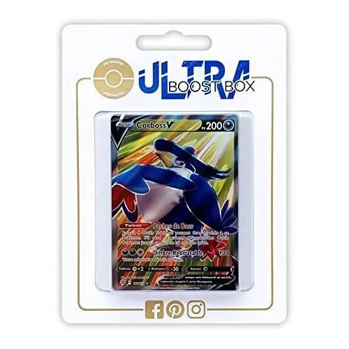 Jeu de cartes - MY-BOOSTER - CORBOSS V 161-172 FULL ART - ULTRABOOST X EPEE ET BOUCLIER 9 - STARS E-0