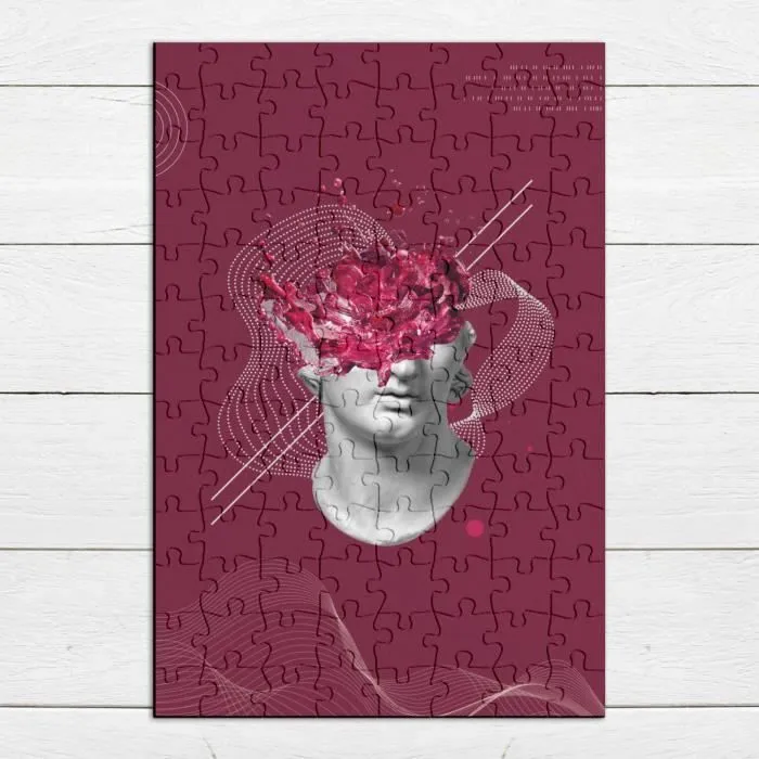 Puzzle Classique - FABULOUS - Sculpture Explosant - 100 Pièces - Mixte - Adulte - Intérieur-3