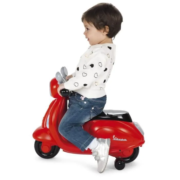 Porteur Scooter Vespa Primavera - Rouge - Sons et Lumières - CHICCO-4