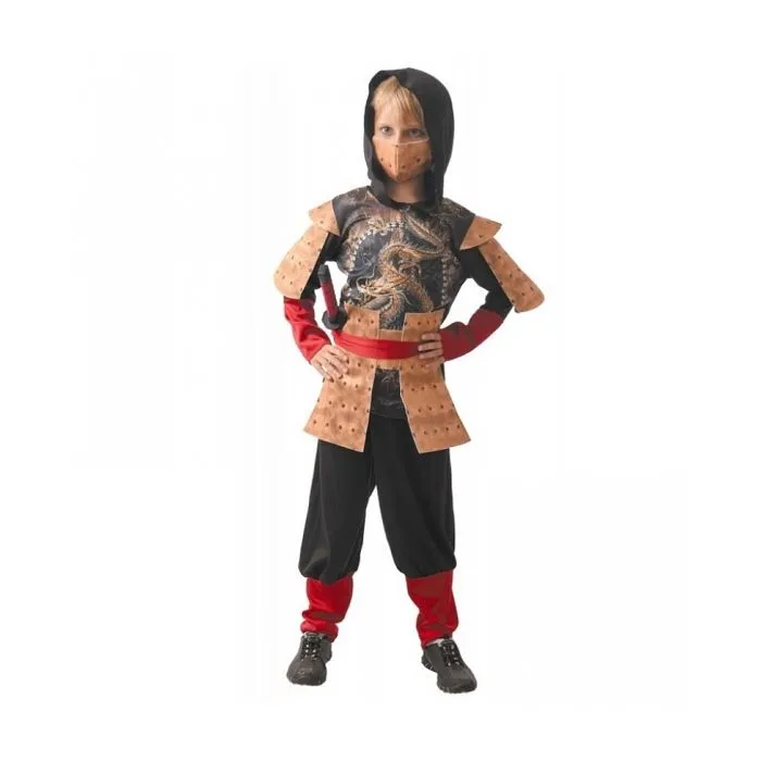 Costume ninja dragon 4 6 ans-0