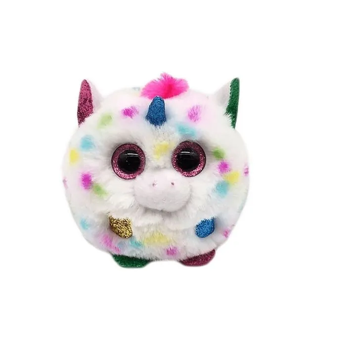 Peluche Ty Puffies Harmonie la licorne - Ty - Harmonie - Peluche - Licorne - Blanc-0