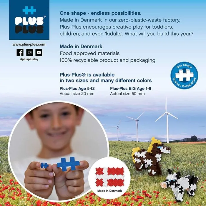 Jeu éducatif - Construction Plus Plus - Pack Mini Basic 300 pièces - Mixte - A partir de 6 ans-3