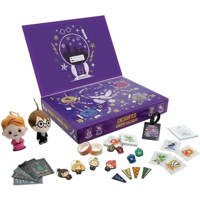 Calendrier de l'Avent Harry Potter - YUM ME - 24 surprises - Enfant - Divers matériaux - Mixte-0