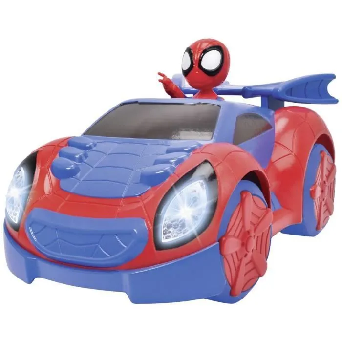 Spidey - Voiture radiocommandée - 27cm - Fonction turbo - Batterie rechargeable par cable USB-1
