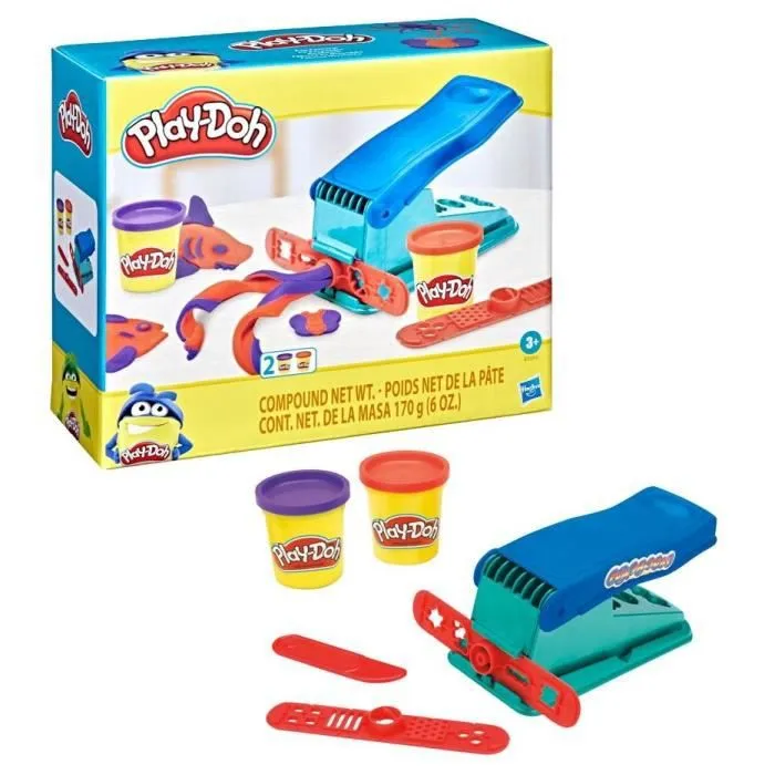 PLAY-DOH - Pâte à modeler - Le Serpentin - 10 formes différentes - 2 pots de 56 g inclus-2