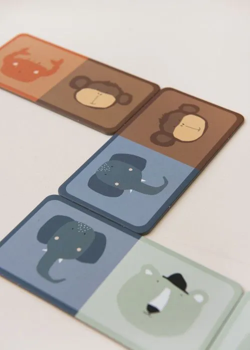 Jeu de société - Trixie - Domino junior - 24 pièces - Éducatif - Mixte - Intérieur-2