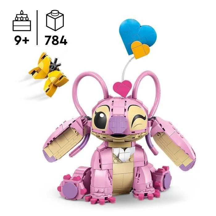 LEGO Disney 43257 Angel Jeu de Construction Lilo & Stitch pour Fille ou Garçon dès 9 Ans-1