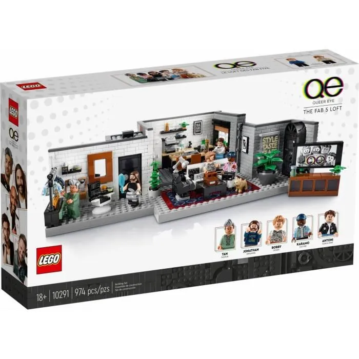 Jeux de construction - Lego - 10291 - 974 éléments - Pour adultes - Mixte-0