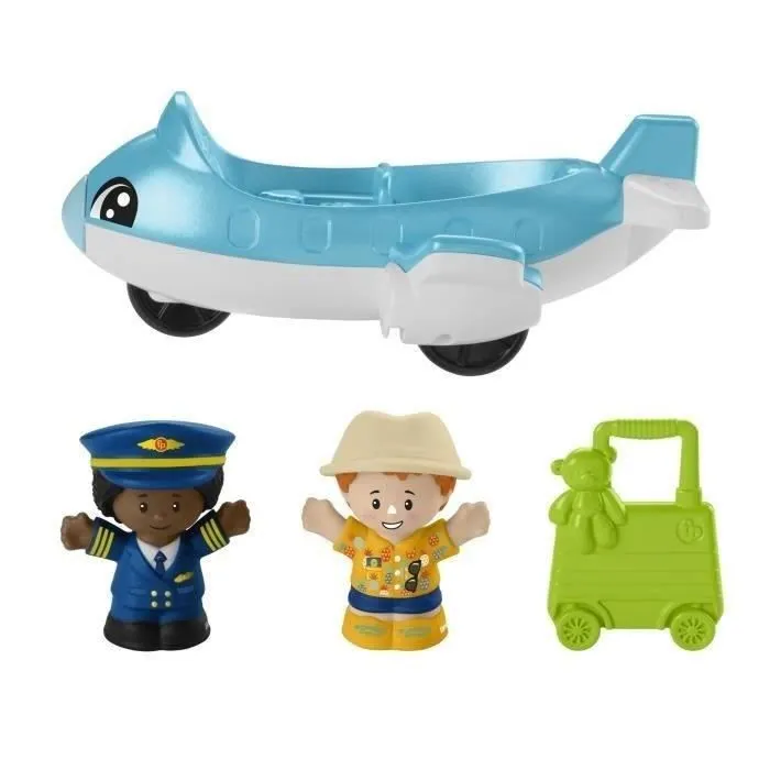 Fisher-Price-Little People-Aventures à l’Aéroport-Coffret HTJ26-6