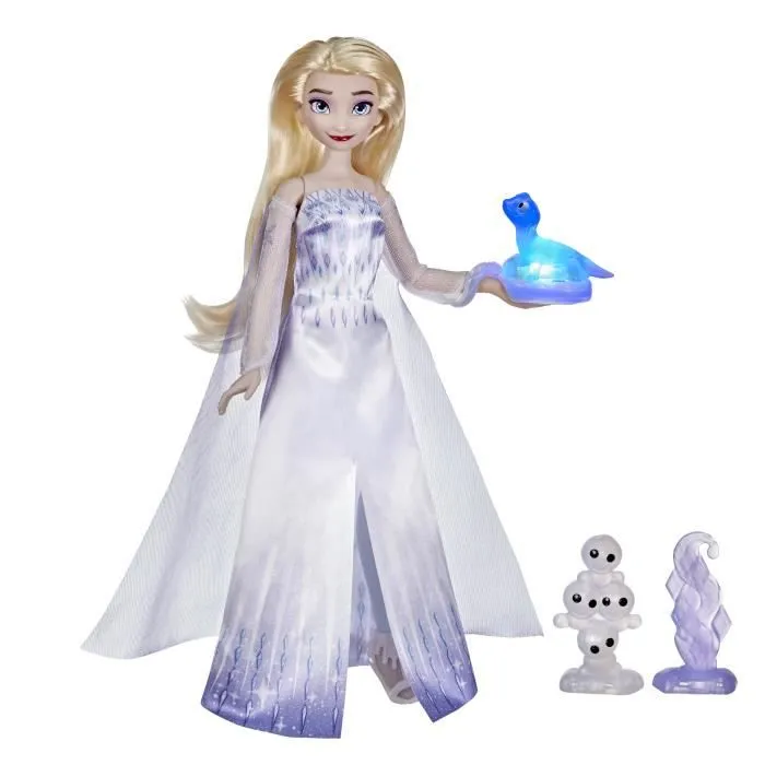 Poupée - SEGWAY - La Reine des neiges 2 - Elsa parlante - 3 accessoires lumineux-2