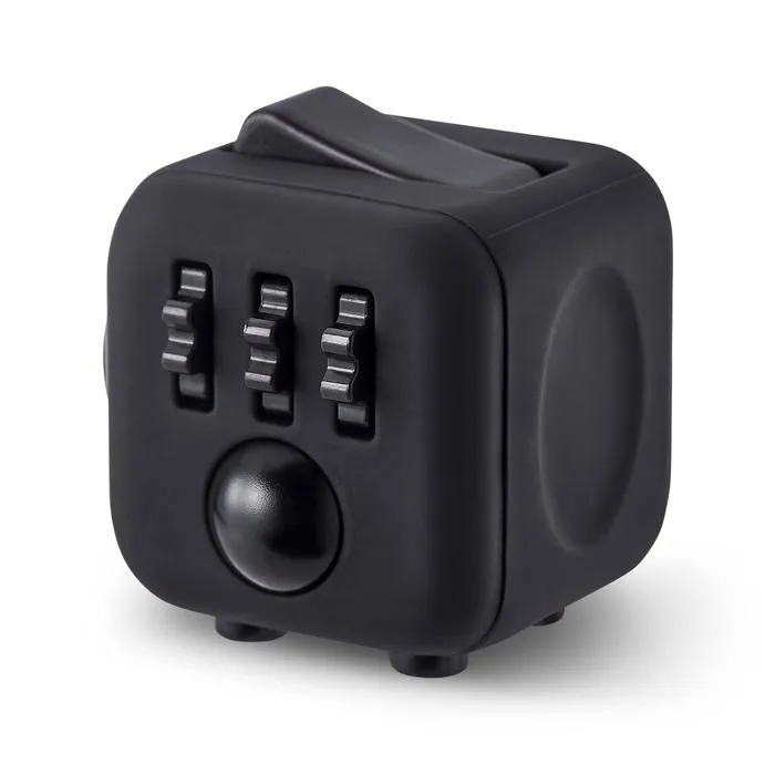 Hand spinner - fidget cube - jouet anti-stress Zuru - 8142B - Fidget Cube Lot de 2 boites aux Lettres Noir-2