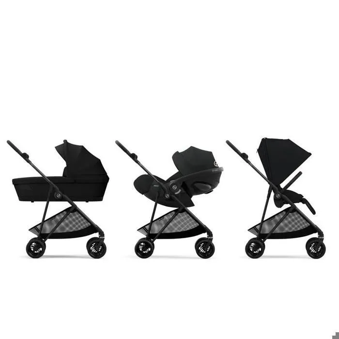 CYBEX - Poussette Melio Carbon 4 - Magic Black-2