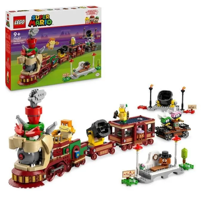 LEGO® Super Mario 71437 Train Bowser Express - Jouet avec des Personnages Nintendo®-0