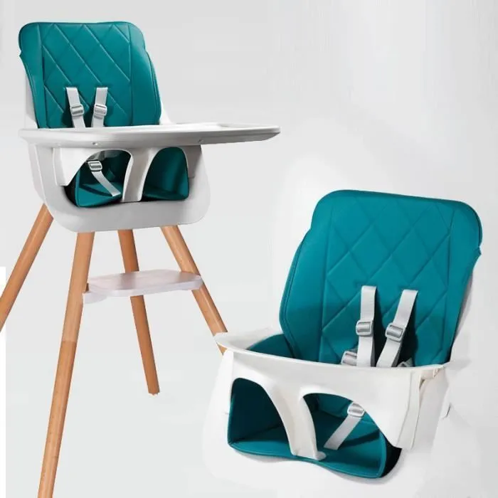 Chaise haute en bois évolutive StarWood naturel / beige-2