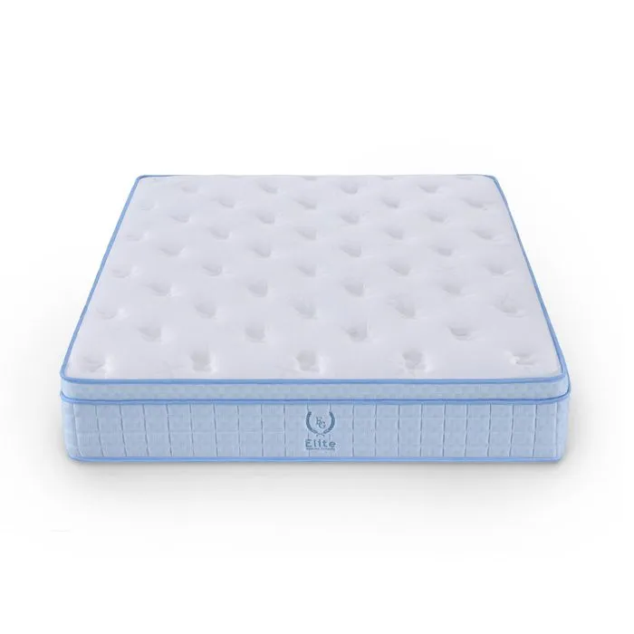 RAMIRO - Matelas hybride ressorts ensachés 140 x 190 cm épaisseur 30 cm-0