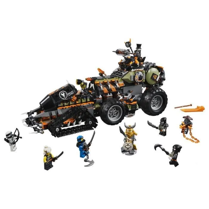 LEGO® NINJAGO® 70654 Véhicule de Combat Dieselnaut-1