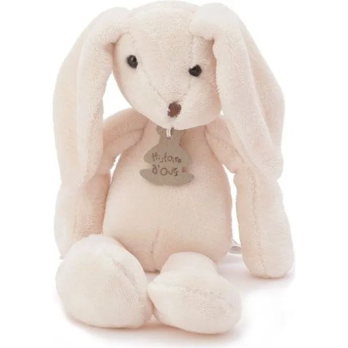 Peluche HISTOIRE D'OURS - HO2145 - SWEETY - LAPIN - Longues jambes et toucher doux-0