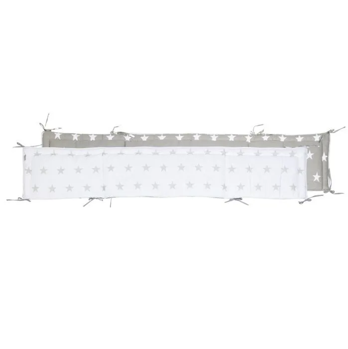 Lit évolutif ROBA Little Stars 70x140 cm - Blanc - Avec accessoires-5