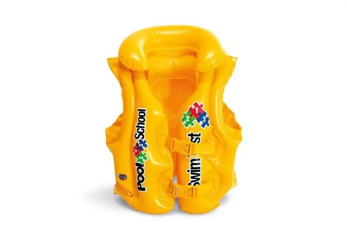 INTEX Gilet d'apprentissage de natation / sauvetage enfant "Pool School" - 58660NP-0