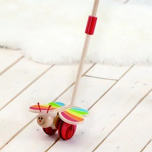 Jouet À Tirer - Hape - E0340 - Papillon - 12 mois - Intérieur - Mixte-2