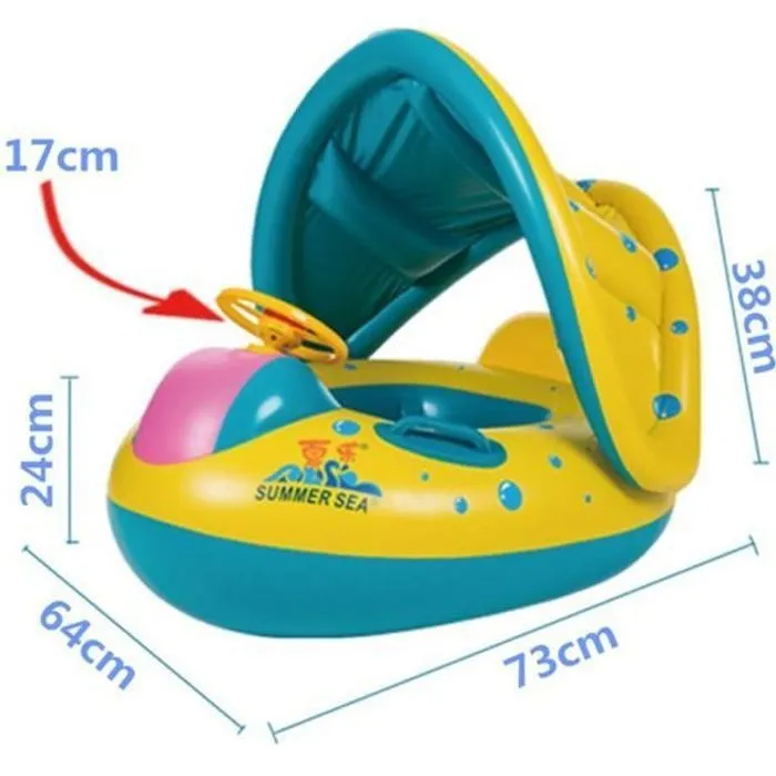 Bouée Bébé Protection Siège Gonflable - Marque - Modèle - Age 0 mois - Type de public Bébé-0