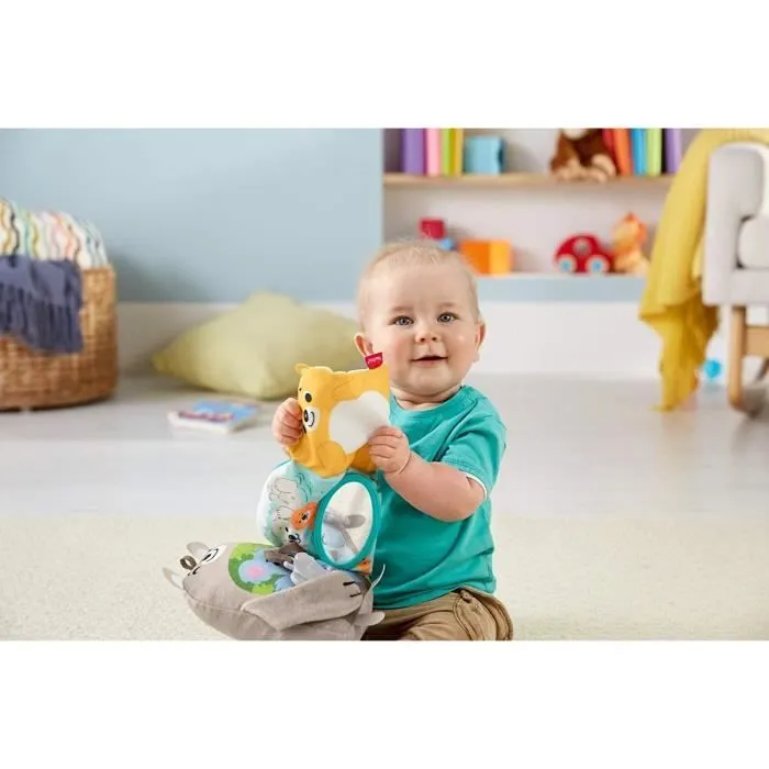 FISHER-PRICE Mon Livre Peluche d'Activités - 3 mois et +-1