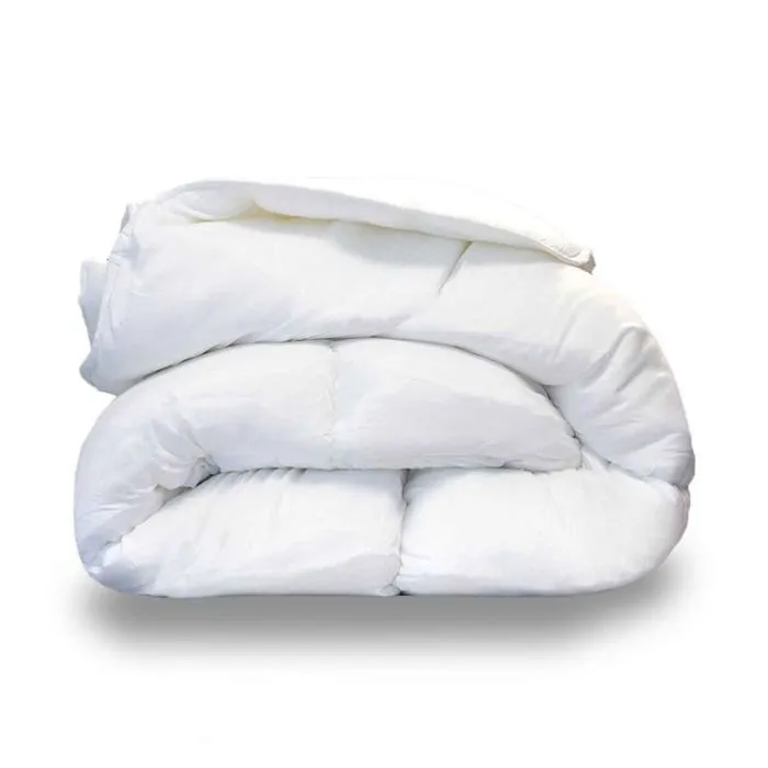 SAMPUR - Couette Légère Luxe Plume 220x240cm | 100% Plumes Naturelles de Canard, garnissage 200g/m2-0