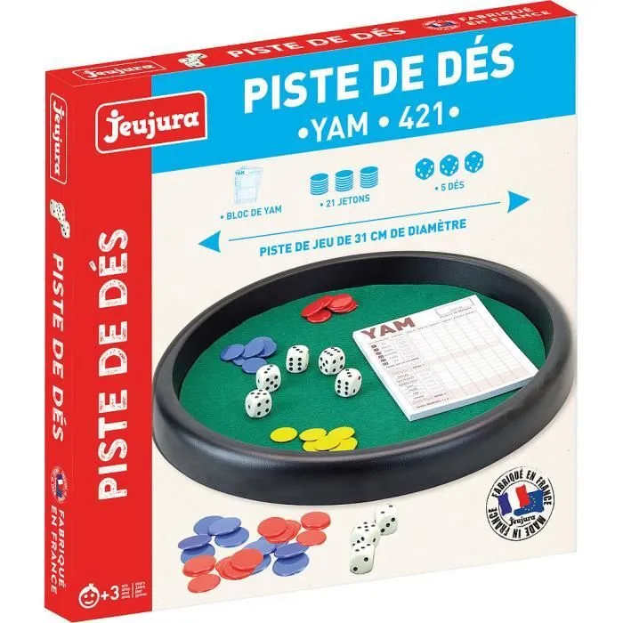 JEUJURA - 8154 - PISTE DE DES - YAM - 421 - DIAMETRE 31 CM-1