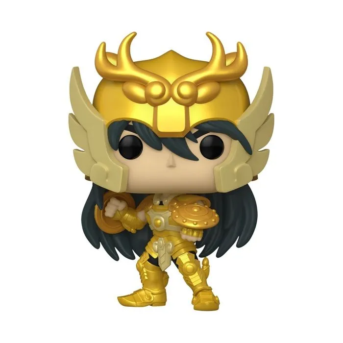 Figurine Pop! Saint Seiya Gold Libra Shiryu 9 cm - FUNKO - Mixte - Adulte - Intérieur-2